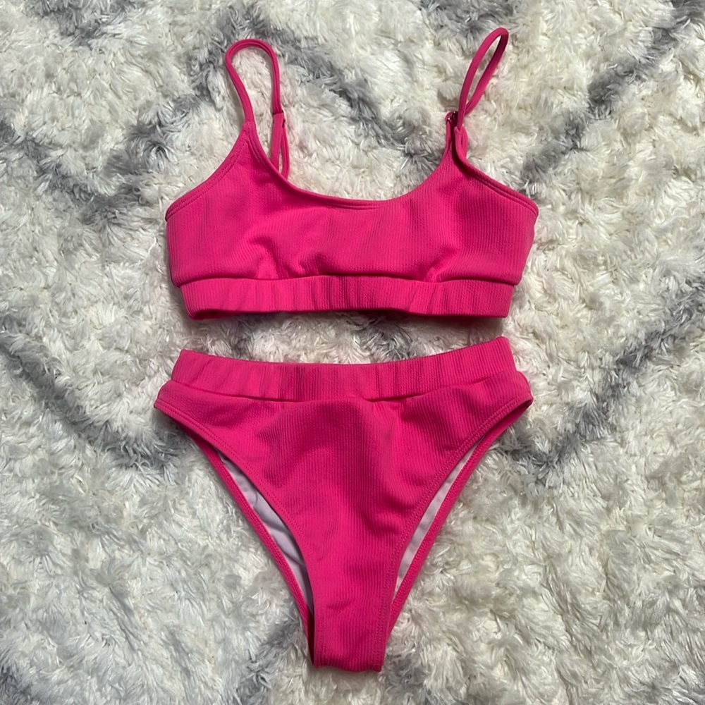 SHEIN Pink Bikini Set